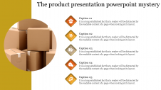 Infographics Product Presentation PowerPoint - Agenda Model	